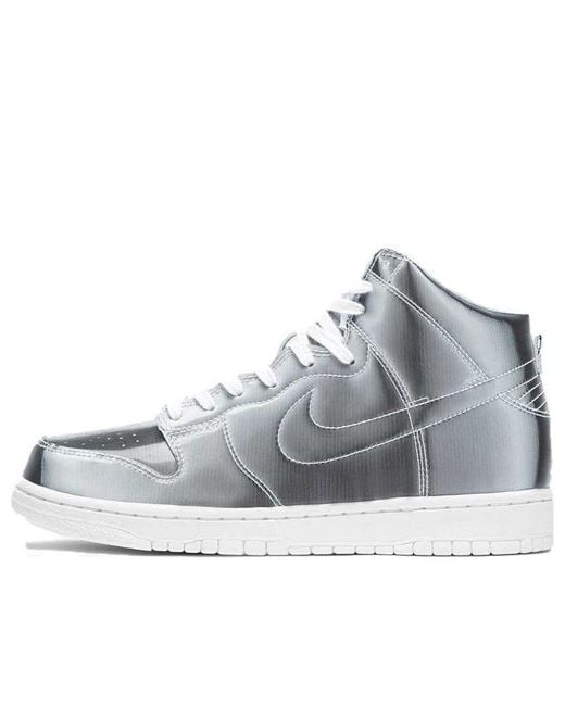 Nike Gray X Clot Dunk High 'Flux' for men