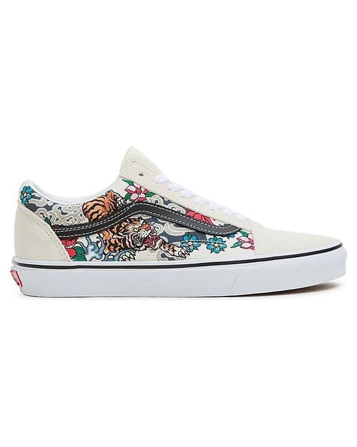 Vans Blue Old Skool 'Tiger Floral' for men