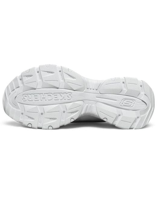 Skechers White Kozmiks Running Shoes for men