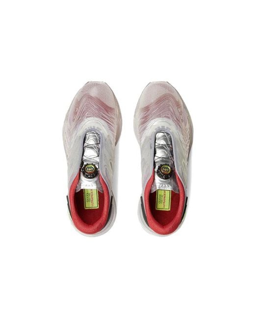 Gucci Gray Ultrapace R Sneakers 'Transparent' for men