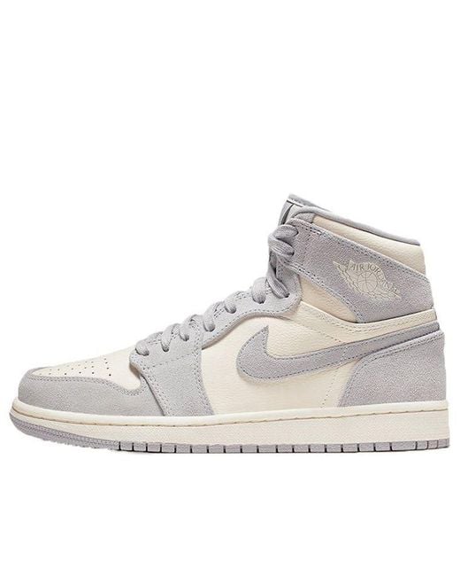 Nike White (Wmns) 1 High Premium 'Atmosphere'