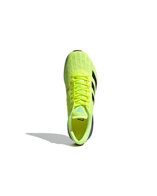 Adidas Blue Adizero Boston 9 'Solar' for men
