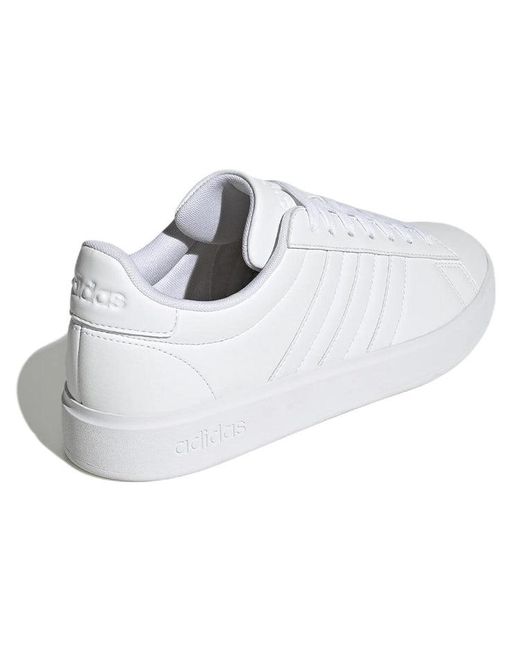 Adidas White Grand Court Cloudfoam Comfort for men