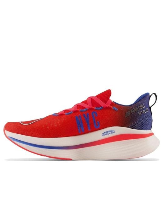 New Balance Red Fuelcell Supercomp Elite V3 'Tcs Nyc Marathon' for men