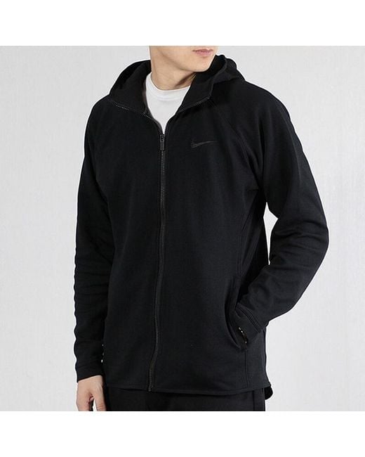 Nike Blue As Dry Showtime Hoodie Fz for men