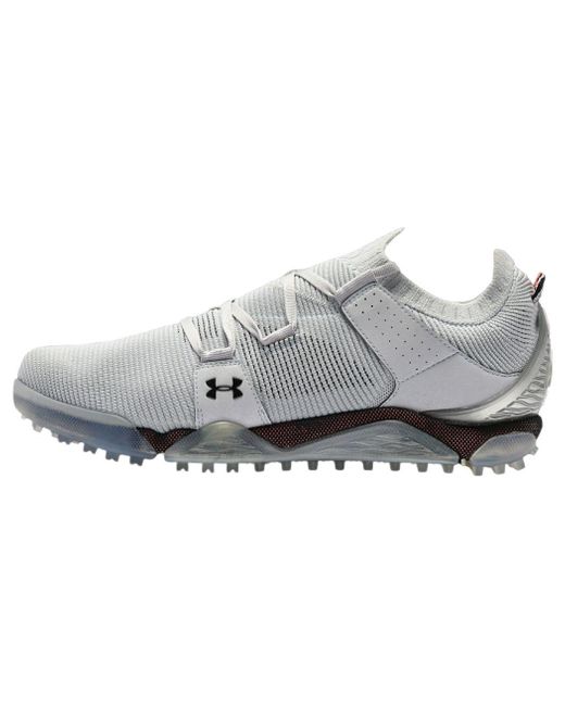 Under Armour Gray Hovr Tour Spikeless Wide E 'Halo' for men