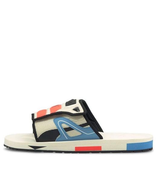 PUMA Blue Mirage Mox Sandal 'Eggnog Fiery Coral' for men