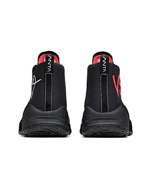 Anta Black (Wmns) Basketball Series Sneakers Canvas