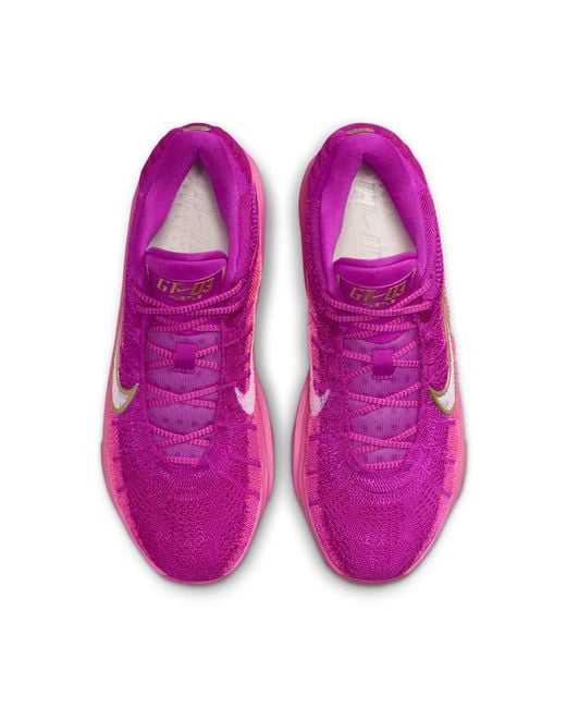 Nike Purple Air Zoom Gt Hustle 3 'Hyper' for men