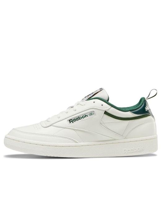 Reebok Club C 5 Running Shoes Green/white | Lyst