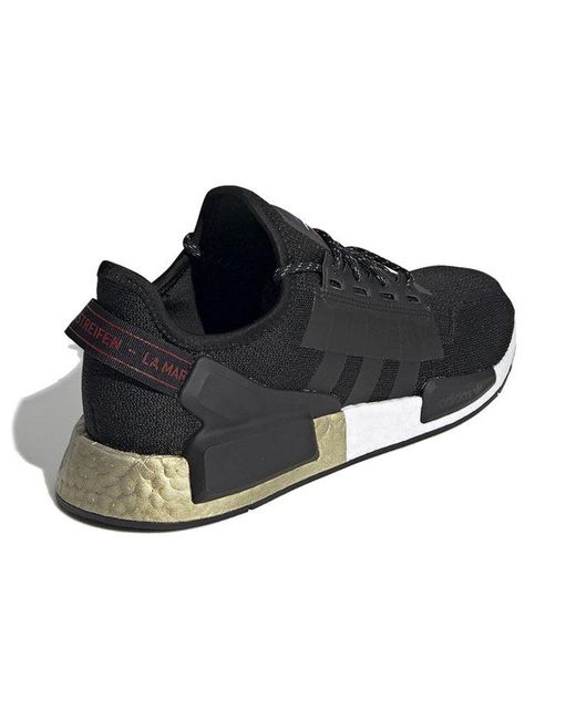 Adidas Black Nmd_R1 V2 'Metallic' for men