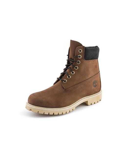 Timberland Brown Premium 6-Inch Waterproof Boot 'Rust' for men