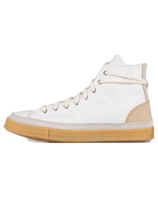 Converse White Chuck 70 Suede & Leather High Top for men