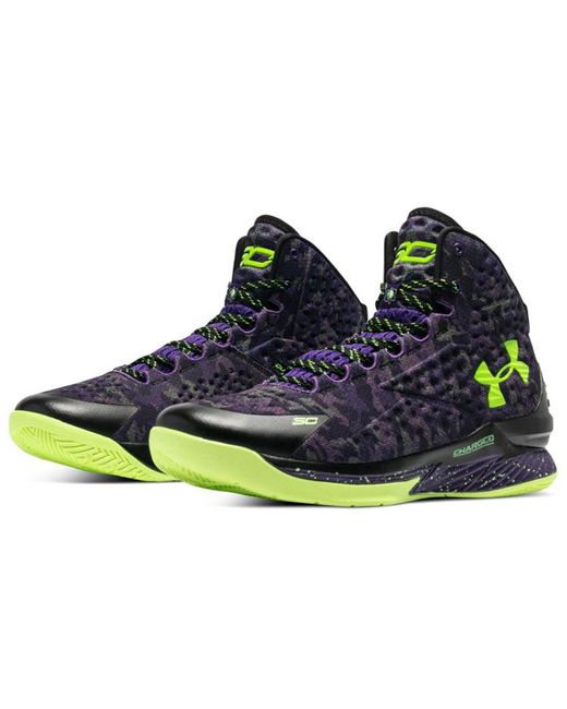 Under Armour Blue Curry 1 Retro 'Dark Matter' for men