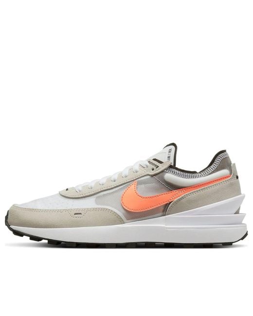 Nike White Waffle One Trance' for men