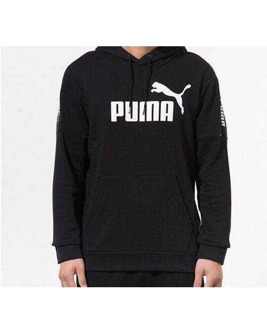PUMA Black Classics T14 Track Pant Hooded Fleece for men