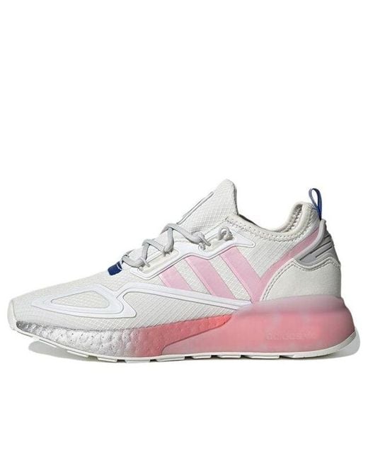 Adidas White (Wmns) Zx 2K Boost True'