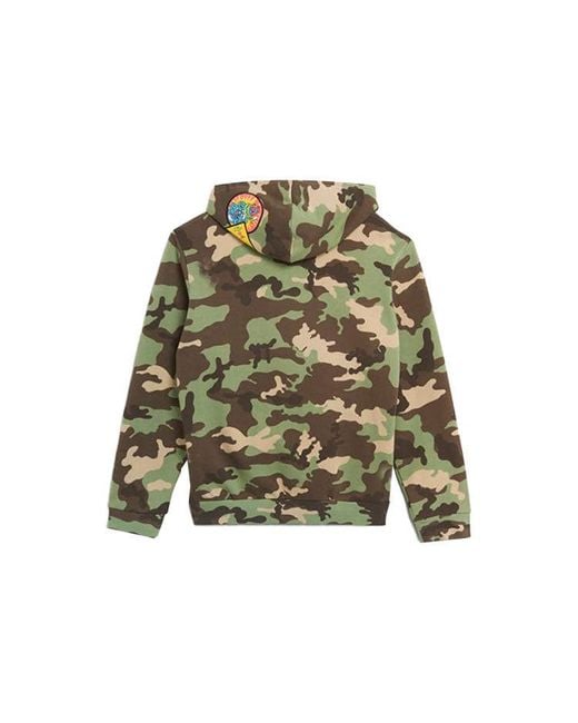 Adidas Green Originals X Jeremy Scot Crossover Pattern Fleece for men
