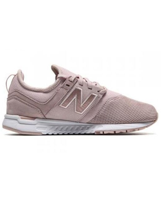 New Balance 247 Nubuck Pink | Lyst