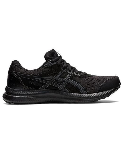 Asics Black Gel-Contend 8 4E Wide Carrier' for men