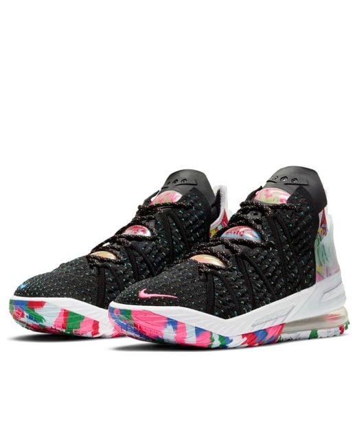 multicolor lebron 18