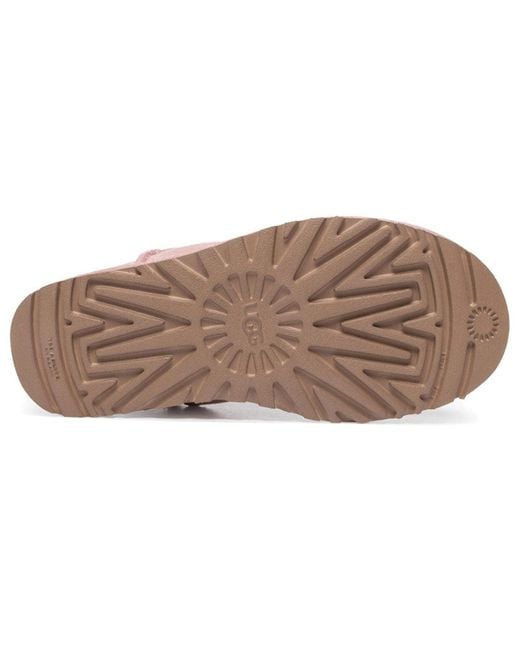 Ugg Pink (Wmns) Mini Baley Bow Ii Snow Boots