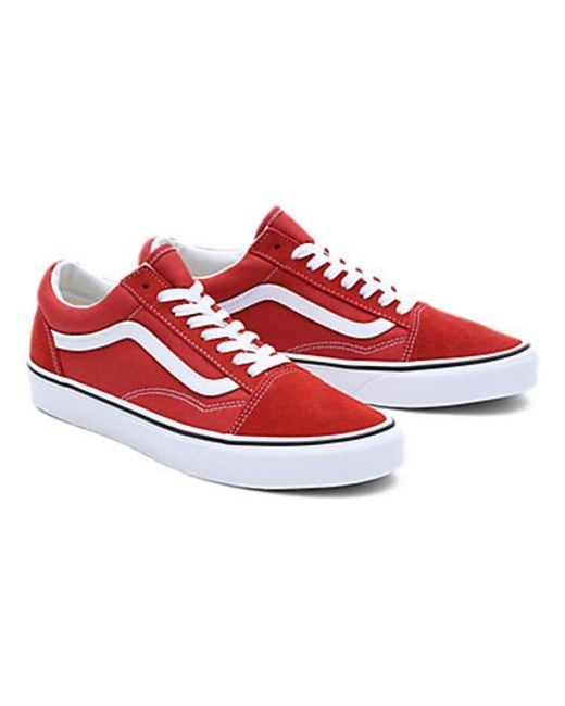 Vans Red Old Skool 'Color Theory for men