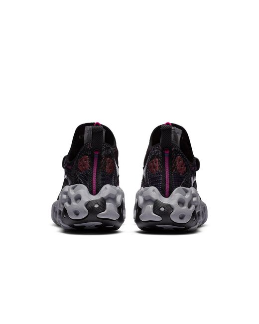 Nike Black Ispa Overreact Flyknit 'Shadowberry' for men