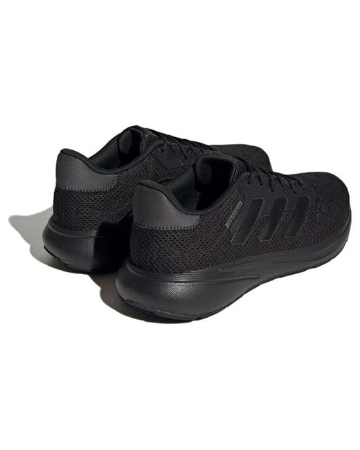 Adidas Black Response Runner Shoes 'Core Carbon' for men