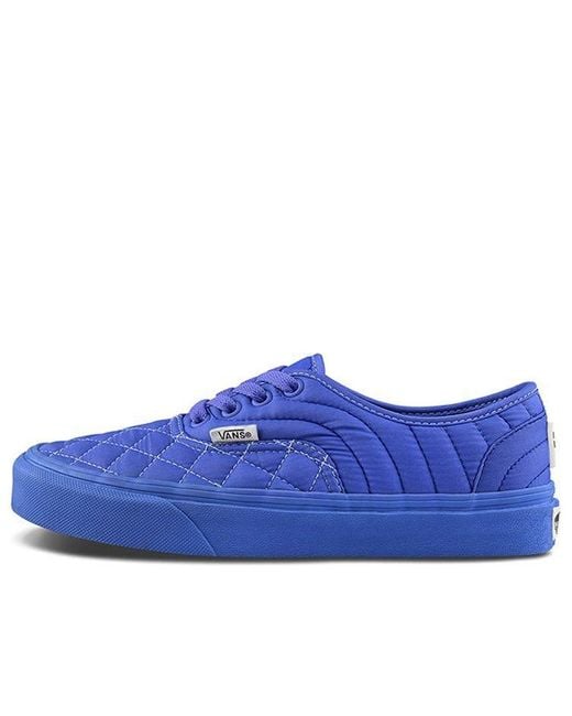 Vans Blue Opening Ceremony X Authentic 'Quilted Baja' for men