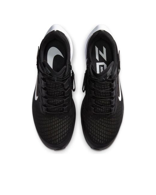 Nike Black Air Zoom Pegasus 37 Flyease for men