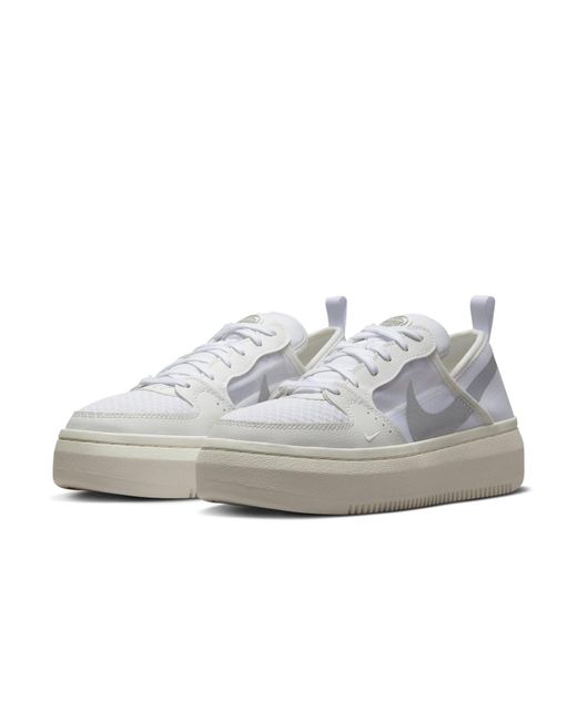 Nike White (Wmns) Court Vision 1 Alta