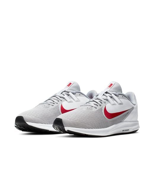 Nike White Downshifter 'Wolf' for men