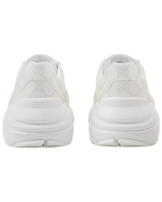 Gucci White (Wmns) Rhyton Monogram'