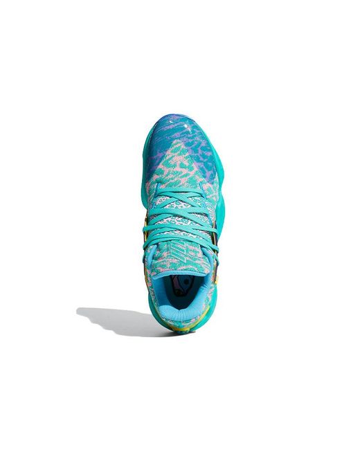 Adidas Blue Harden Volume 4 Gca 'Shock Mint' for men