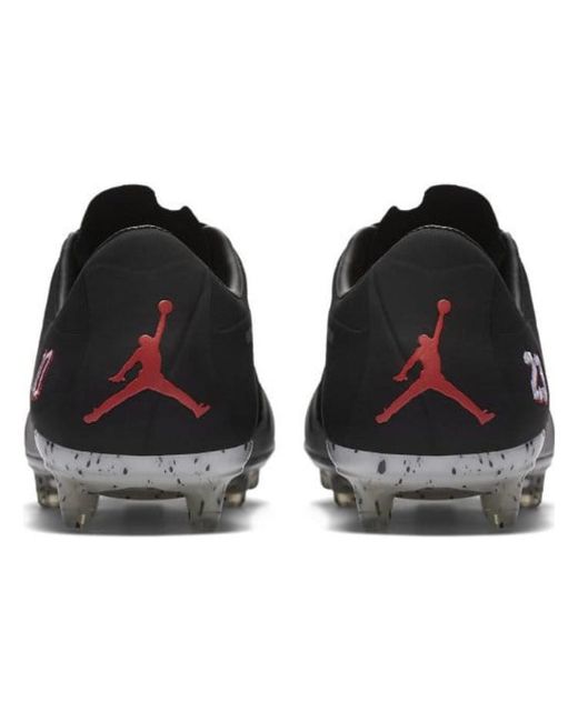 Nike Black Air Jordan X Hypervenom Phinish Njr Fg Metallic' for men