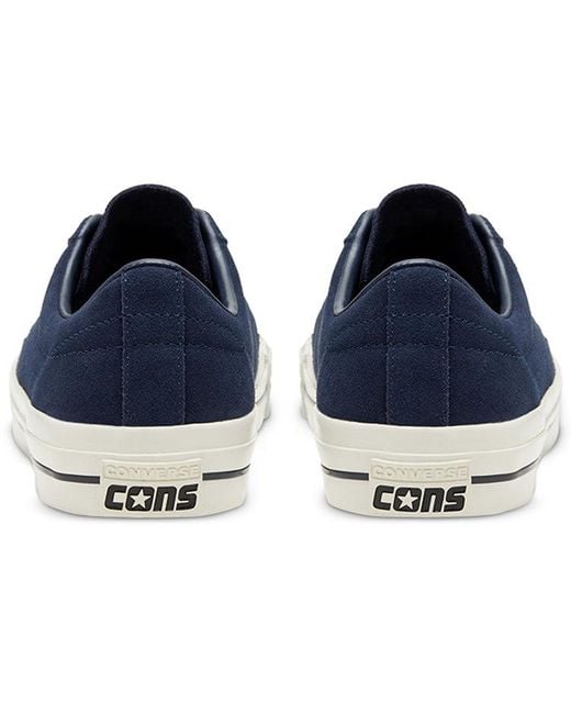 Converse Blue One Star Pro Suede Low Top for men