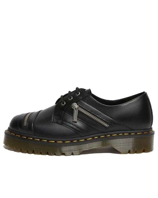 Dr. Martens 1461 Bex Zip Leather Shoes in Black for Men | Lyst UK