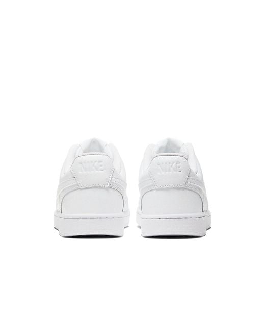 Nike White Court Vision Low Shoes