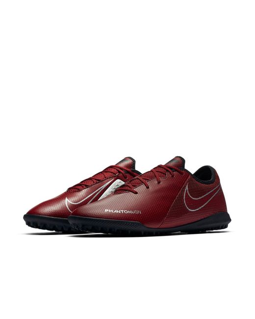 Nike Red Phantom Vsn Tf Turf for men