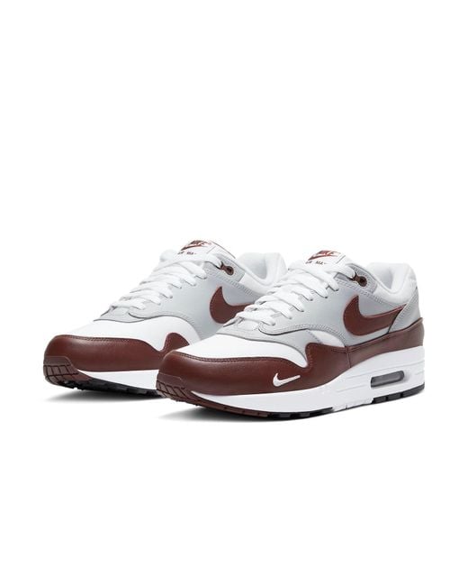 Nike White Air Max 1 Premium 'Mystic Dates' for men