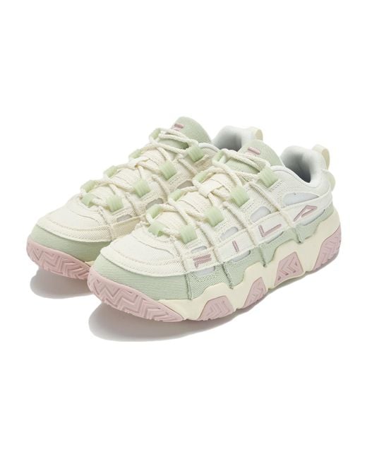 Fila White (Wmns) Barricade Basketball Shoes