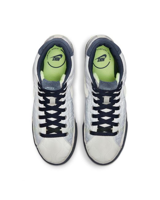 Nike Female Court Legacy Skate Shoes 'blue White'