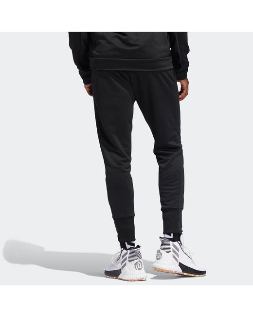 Adidas Black Rose Pant 3 Basketball Training Sports Long Pants for men