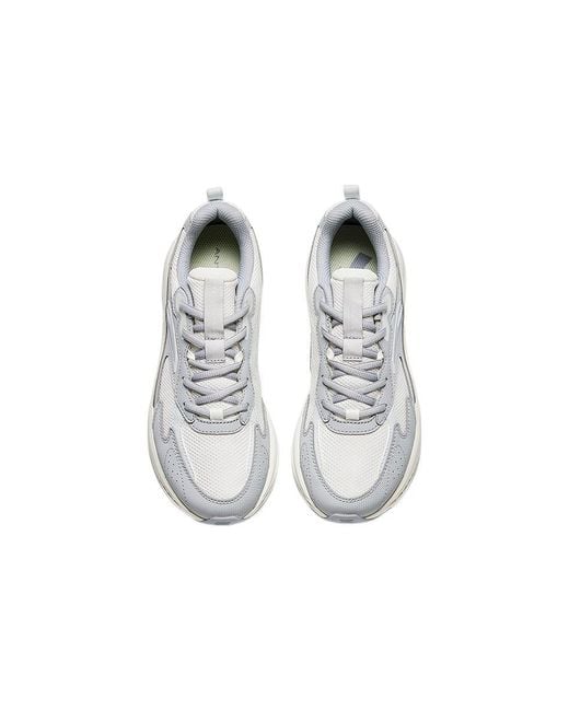 Anta White (Wmns) Running Series Sneakers