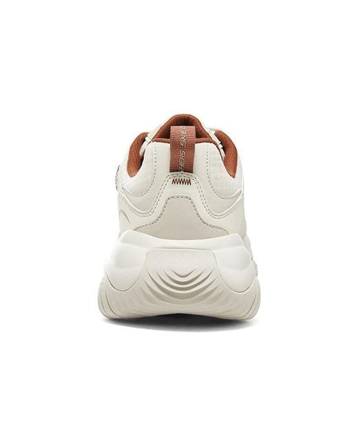 Skechers White D'Lites 1.0 Sneakers for men