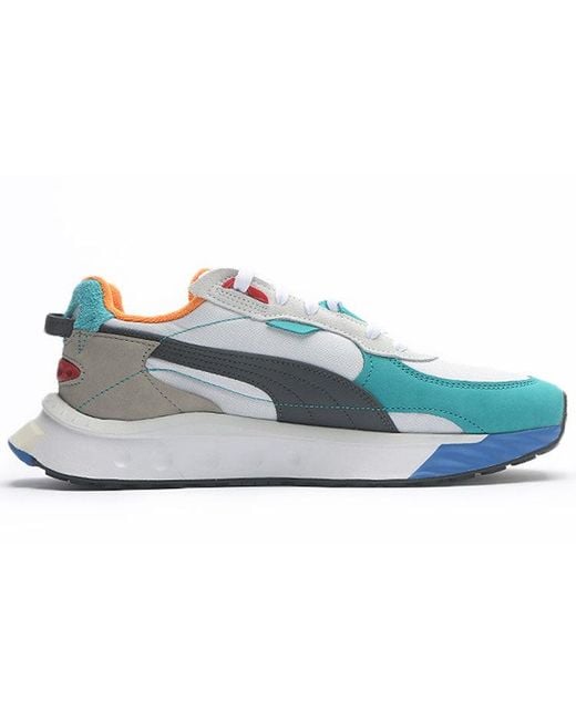 PUMA Blue Wild Rider 'Layers for men
