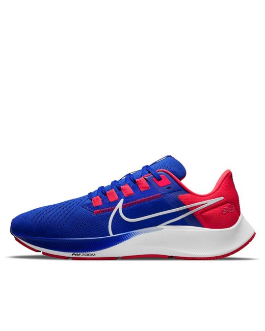 Nike Blue X Nfl Air Zoom Pegasus 38 'Buffalo Bills' for men