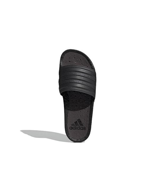 Adidas Black Adilette Boost Slide 'Carbon Core'