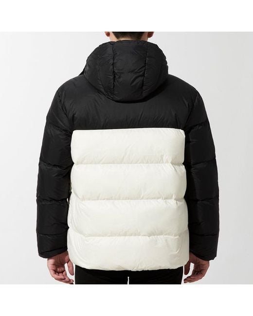 PUMA Black Detachable Hoodie Down Jacket for men